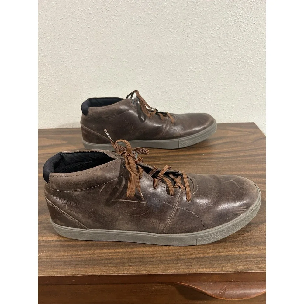 Merrell Barkley Leather Chukka Boots Rant Mid Sneaker J97079 Brown Shoes Size 15